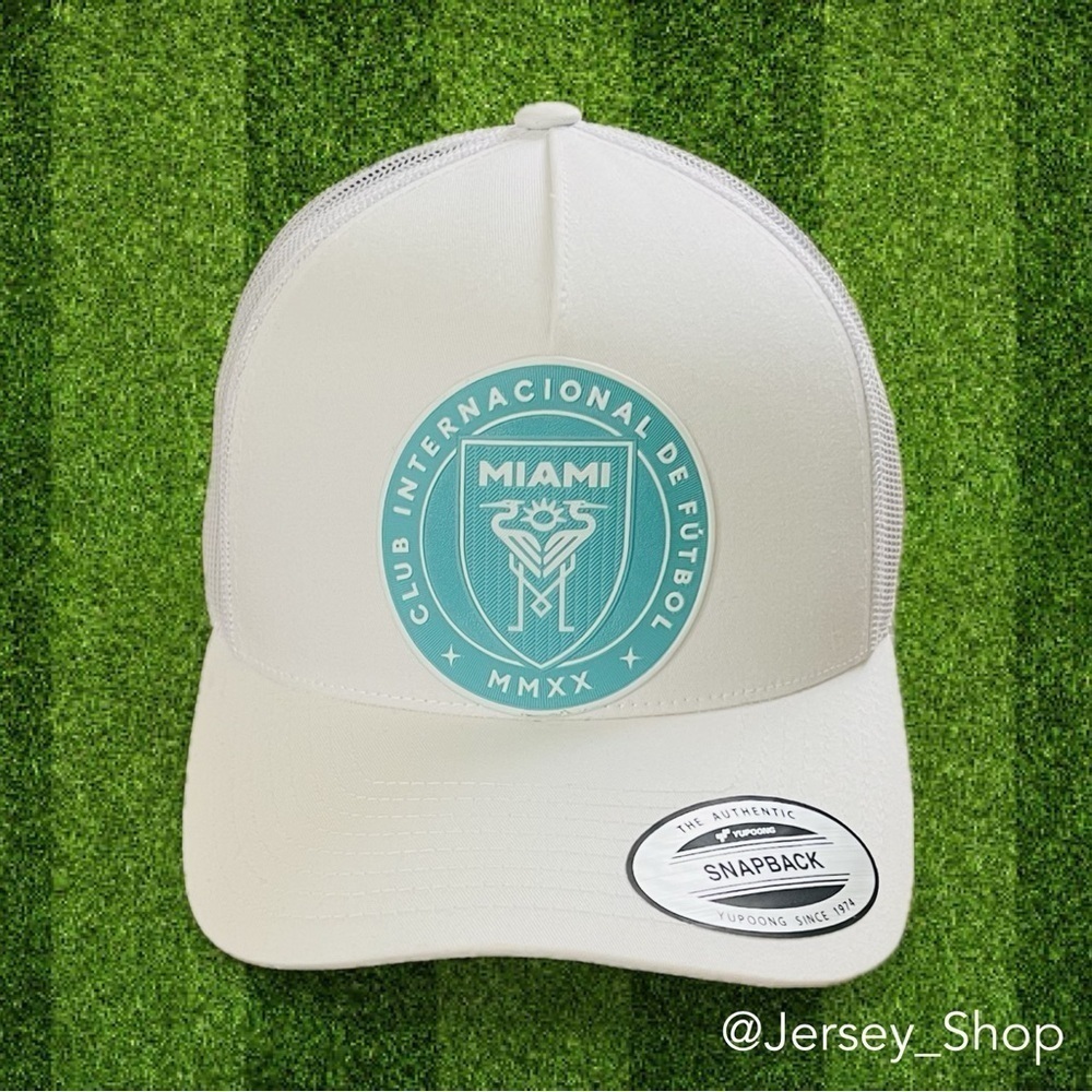 New Inter Miami CF Official Team Logo Trucker Hat, adjustable